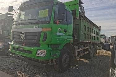 二手福田 欧曼ETX 9系重卡 375马力 6X4 6米自卸车(国五) 后八轮 潍柴二手自卸车 黄牌图片