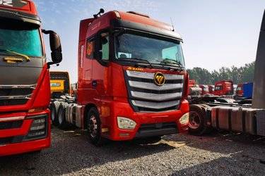 二手福田 欧曼EST 6系重卡 560马力 6X4 AMT自动挡牵引车(国五) 双驱 福田康明斯二手牵引车 黄牌图片