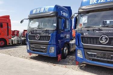 二手陕汽重卡 德龙X5000 轻量化版 490马力 6X4牵引车(12挡)(国五) 双驱 潍柴二手牵引车 黄牌图片