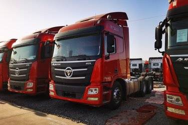 二手福田 欧曼GTL 6系重卡 超能版 460马力 6X4牵引车(国五) 双驱 福田康明斯二手牵引车 黄牌图片