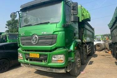 二手陕汽重卡 德龙新M3000 标准版 400马力 8X4 6.5米自卸车(国五) 前四后八 潍柴二手自卸车 黄牌图片
