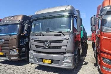 二手福田 欧曼GTL 北方版 490马力 6X4 AMT自动挡牵引车(国六) 双驱 福田康明斯二手牵引车 黄牌图片
