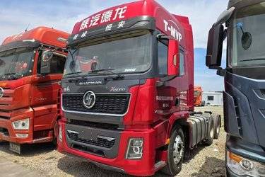 二手陕汽重卡 德龙X5000 AMT智行版 480马力 6X4 牵引车(国五) 双驱 潍柴二手牵引车 黄牌图片