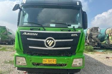 二手福田 欧曼GTL 9系重卡 350马力 6X4 5.6米自卸车(国五) 后八轮 潍柴二手自卸车 黄牌图片