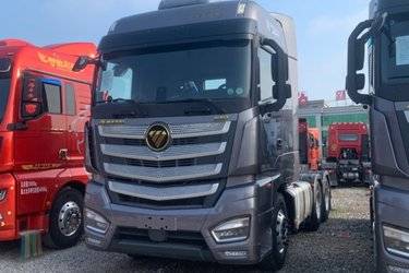 二手福田 欧曼EST 北方版 620马力 6X4 AMT自动档牵引车(液缓)(国六) 双驱 康明斯二手牵引车 黄牌图片