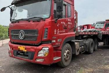 二手东风商用车 天龙重卡 启航版 420马力 6X4牵引车(国五) 双驱 东风二手牵引车 黄牌