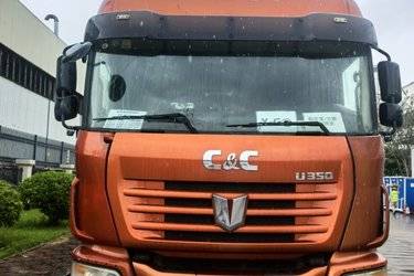 二手联合卡车 U350重卡 350马力 4X2牵引车(国五) 单桥 玉柴二手牵引车 黄牌图片