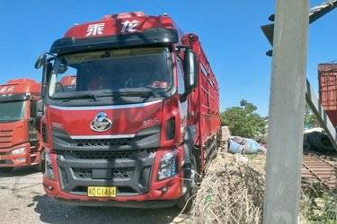 二手东风柳汽 乘龙H5重卡 290马力 6X2 9.7米仓栅式载货车(国六) 单桥 玉柴二手载货车 黄牌图片