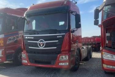 二手福田 欧曼GTL 质享版 北方版 440马力 6X4 AMT自动挡牵引车(国六) 双驱 康明斯二手牵引车 黄牌图片