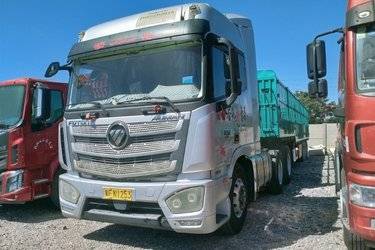 二手福田 欧曼EST 6系重卡 460马力 6X4牵引车(国五) 双驱 康明斯二手牵引车 黄牌图片