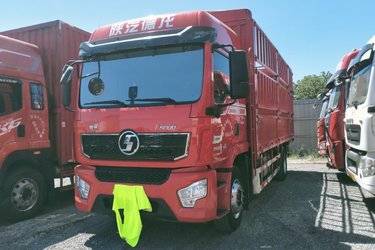 二手陕汽重卡 德龙L5000 菁英版 240马力 4X2 6.8米仓栅式载货车(国六) 单桥 潍柴二手载货车 黄牌图片
