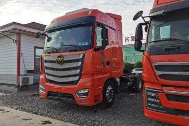 二手福田 欧曼EST 6系重卡 穿越版 530马力 6X4 LNG牵引车(16挡)(国六) 双驱 福田康明斯二手牵引车 黄牌图片