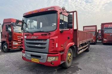 二手江淮 格尔发K3L中卡 160马力 4X2 6.8米栏板载货车(国五) 单桥 玉柴二手载货车 黄牌图片