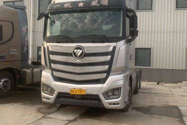 二手福田 欧曼EST 6系重卡 穿越版 560马力 6X4牵引车(液缓)(国五) 双驱 康明斯二手牵引车 黄牌图片