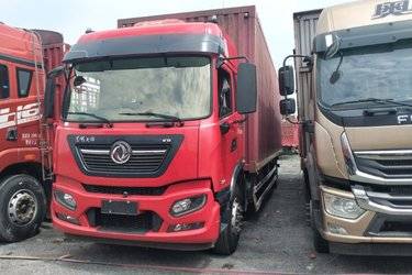 二手东风商用车 天锦KR 260马力 6X2 9.8米厢式载货车(国六) 前四后四 康明斯二手载货车 黄牌图片