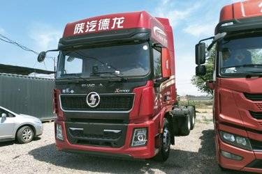 二手陕汽重卡 德龙X5000 菁英版 530马力 6X4 LNG自动档牵引车(国六) 双驱 潍柴二手牵引车 黄牌图片