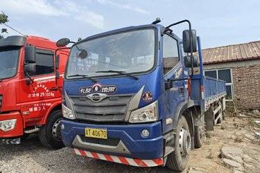 二手福田 时代领航ES5 240马力 6X2 6.8米栏板载货车(法士特8档)(国六) 前四后四 玉柴二手载货车 黄牌图片