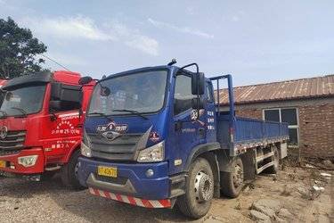 二手福田 瑞沃ES5 220马力 4X2 6.8米栏板载货车(国六) 前四后四 玉柴二手载货车 黄牌图片
