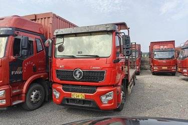 二手陕汽重卡 德龙L5000 旗舰版 220马力 4X2 6.8米栏板载货车(国六) 单桥 潍柴二手载货车 黄牌图片