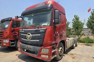 二手福田 欧曼GTL 6系重卡 标准版 460马力 6X4牵引车(国五) 双驱 福田康明斯二手牵引车 黄牌图片