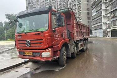 二手大运 N6重卡 300马力 8X4 6.2米自卸车(国五) 前四后八 潍柴二手自卸车 黄牌图片