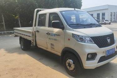 二手福田 祥菱V3 2.0L 144马力 汽油 3.02米双排栏板微卡(国六) 单桥 北汽福田二手载货车 蓝牌图片