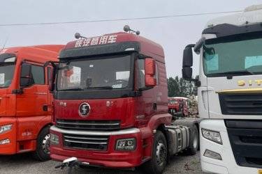 二手陕汽商用车 轩德翼3 轻量化版 460马力 6X4 LNG牵引车(国六) 双驱 潍柴二手牵引车 黄牌图片