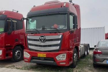 二手福田 欧曼EST 6系重卡 510马力 6X4牵引车(国五) 双驱 康明斯二手牵引车 黄牌图片