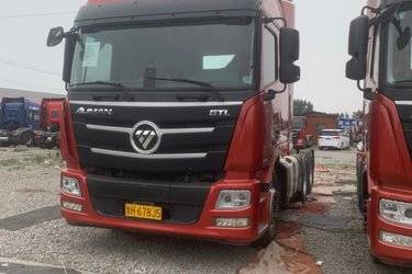 二手福田 欧曼EST 6系重卡 南方版 580马力 6X4 AMT自动挡牵引车(国六) 双驱 康明斯二手牵引车 黄牌图片