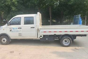 二手福田 祥菱V3 2.0L 144马力 汽油 3.02米双排栏板微卡(国六) 单桥 北汽福田二手载货车 蓝牌图片
