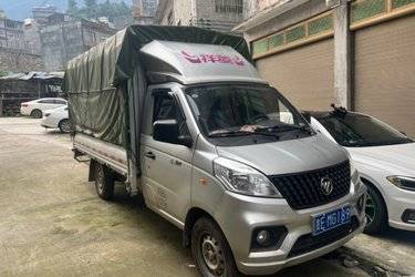 二手福田 祥菱V1 1.6L 122马力 汽油 3.05米单排仓栅式微卡(后单胎)(国六) 单桥 东安二手载货车 蓝牌