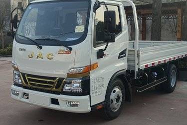 二手江淮 骏铃V3 金元宝 140马力 3.7米单排栏板轻卡(国六) 单桥 云内动力二手载货车 蓝牌图片