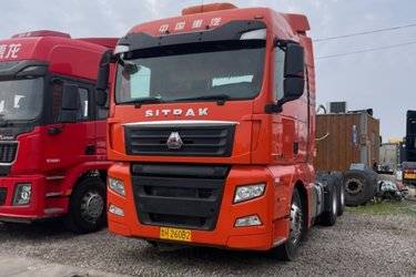 二手中国重汽 汕德卡SITRAK G7重卡 540马力 6X2R 牵引车(重汽16挡)(国五) 后提升 曼二手牵引车 黄牌图片