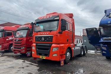 二手中国重汽 汕德卡SITRAK G7重卡 奢华版 510马力 6X4 AMT自动挡牵引车(国六)(液缓)(国六) 双驱 曼二手牵引车 黄牌图片