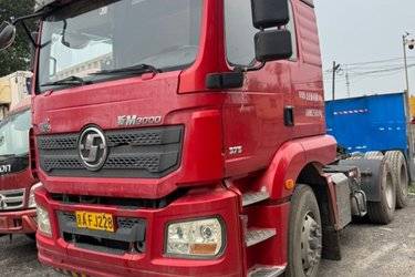 二手陕汽重卡 德龙新M3000 轻量化版 460马力 6X4 CNG牵引车(国六) 双驱 潍柴二手牵引车 黄牌图片