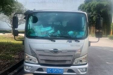 二手福田 奥铃CTS 156马力 4.17米单排栏板轻卡(国六) 单桥 福田康明斯二手载货车 蓝牌