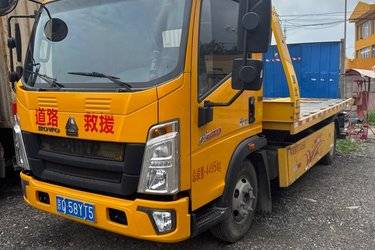 二手清障车 湖北楚胜(楚胜牌) 重汽HOWO轻卡底盘 130 5.6 4X2图片