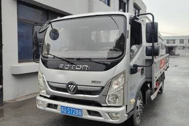 二手福田 奥铃速运 110马力 4.18米单排栏板轻卡(5挡)(国五) 单桥 江西五十铃二手载货车 蓝牌图片