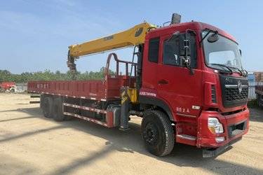 二手随车吊 东风商用车 东风天龙KC 300 8.5 8X2图片