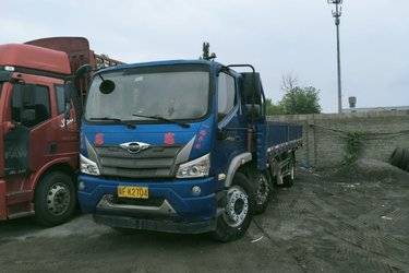 二手福田 时代领航ES5 220马力 6X2 6.8米排半栏板载货车(国六) 前四后四 潍柴二手载货车 黄牌图片