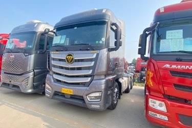 二手福田 欧曼EST 北方版 620马力 6X4 AMT自动档牵引车(液缓)(国六) 双驱 福田康明斯二手牵引车 黄牌图片
