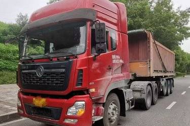 二手东风商用车 天龙VL重卡 400马力 6X4牵引车(国五) 双驱 东风二手牵引车 黄牌