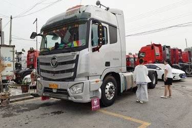 二手福田 欧曼EST 6系重卡 510马力 6X4牵引车(采埃孚16挡)(国五) 双驱 福田康明斯二手牵引车 黄牌图片