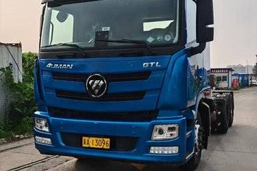 二手福田 欧曼GTL 6系重卡 穿越版 460马力 6X4 LNG牵引车(国六) 双驱 福田康明斯二手牵引车 黄牌图片