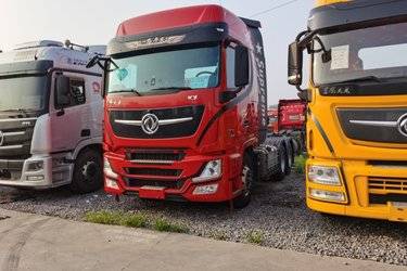 二手东风商用车 天龙旗舰KX 600马力 6X4牵引车(国六) 双驱 东风康明斯二手牵引车 黄牌