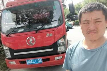 二手陕汽轻卡 德龙K5000 舒适型 160马力 3.85米排半厢式轻卡(国六) 单桥 安徽康明斯二手载货车 蓝牌图片