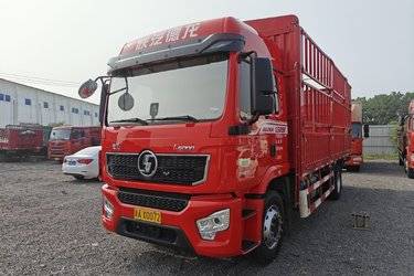 二手陕汽重卡 德龙L5000 240马力 4X2 6.8米仓栅式载货车(国六) 单桥 潍柴二手载货车 黄牌图片