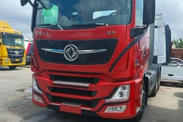 东风商用车 天龙旗舰KX 600马力 6X4牵引车(国六) 双驱 康明斯二手牵引车 黄牌