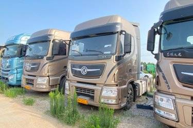 二手东风商用车 天龙旗舰KX 2018款 560马力 6X4牵引车(国五) 双驱 潍柴二手牵引车 黄牌