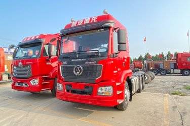 二手陕汽重卡 德龙M3000S 460马力 6X4牵引车(国六) 双驱 潍柴二手牵引车 黄牌
